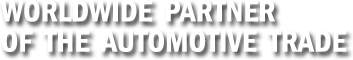Worldwide partner of the automotive trade Worldwide partner of the automotive trade